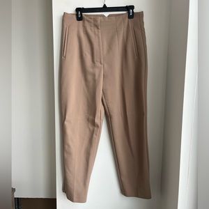 ZARA High-Waisted Pants (Camel)- Size XL